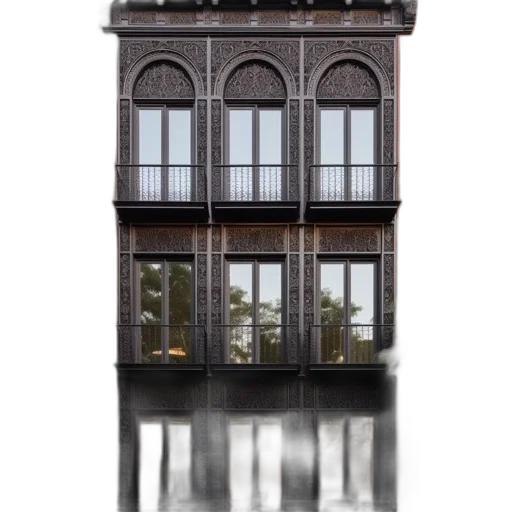 building, furniture, face, dress transparent PNG cut-out