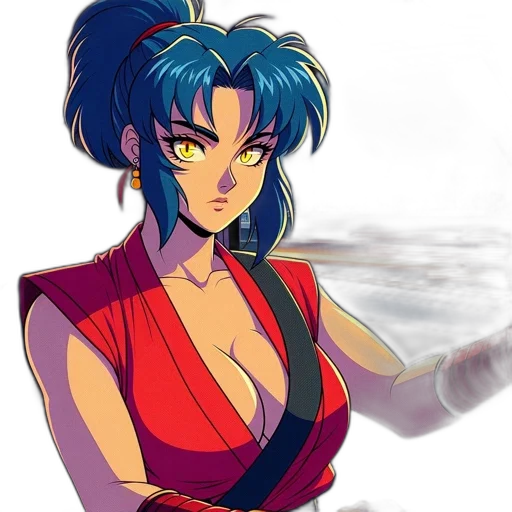 staff, concept art, anime, pixel art transparent PNG cut-out
