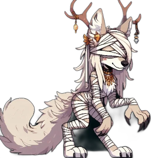 creature, staff, animal, concept art transparent PNG cut-out