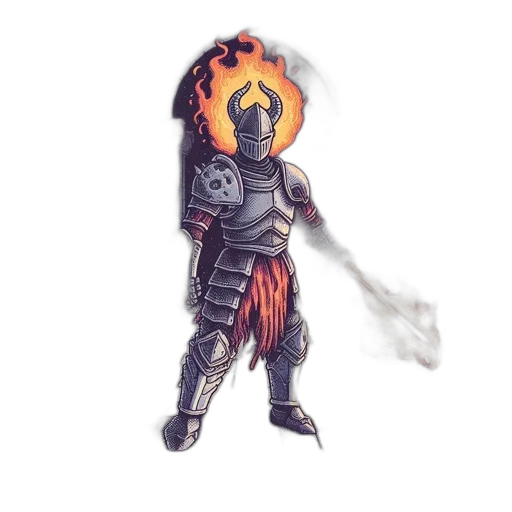 mask, staff, jacket, dragon transparent PNG cut-out