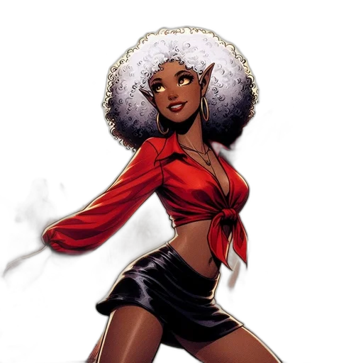 comic book art, concept art, fantasy art, cartoon transparent PNG cut-out