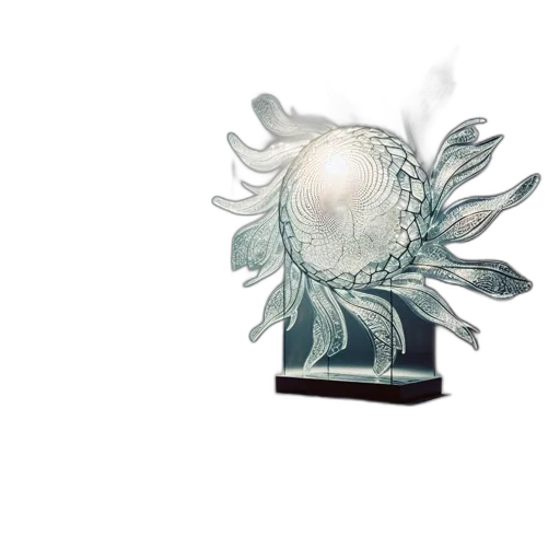 crown, jewelry, flower, 3d render transparent PNG cut-out