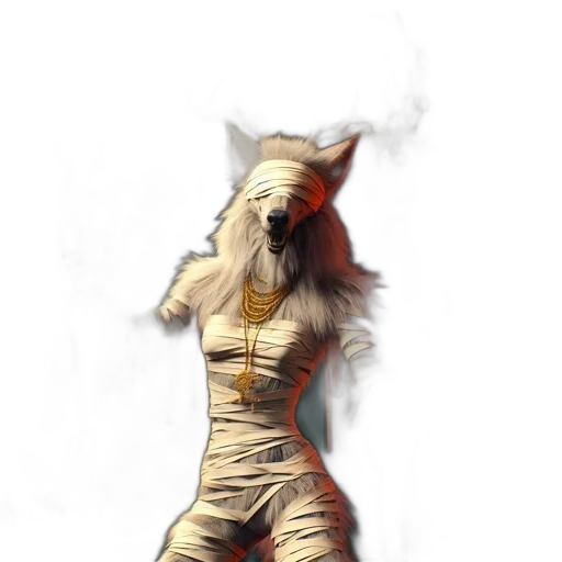 mask, dress, creature, animal transparent PNG cut-out