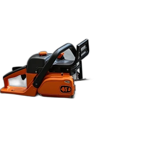 woodworking, style, chain, saw transparent PNG cut-out