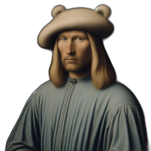 hat, face, crown, staff transparent PNG cut-out