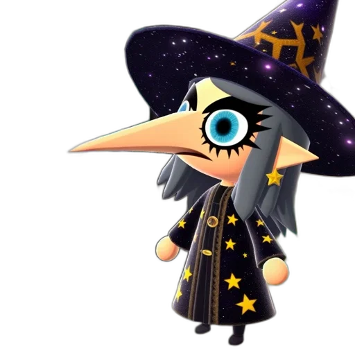 staff, hat, creature, mask transparent PNG cut-out
