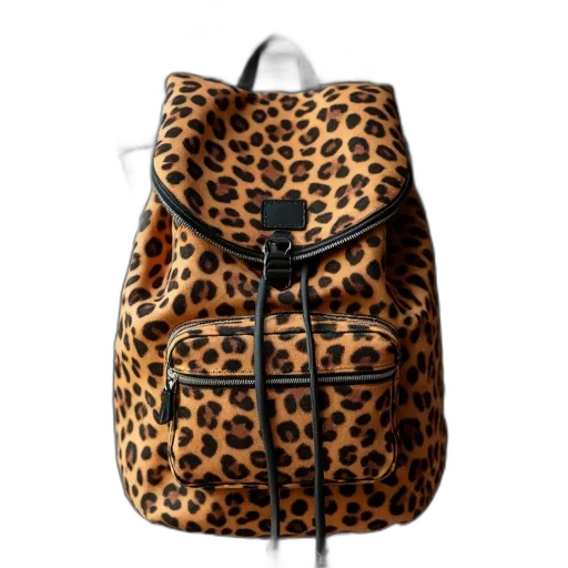 jacket, leopard, animal, print transparent PNG cut-out