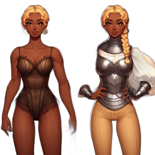 concept art, fantasy art, comic book art, pixel art transparent PNG cut-out