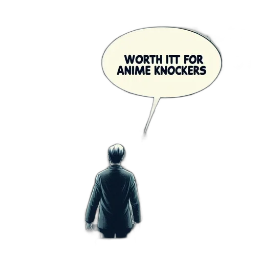 jacket, robot, comic book art, concept art transparent PNG cut-out