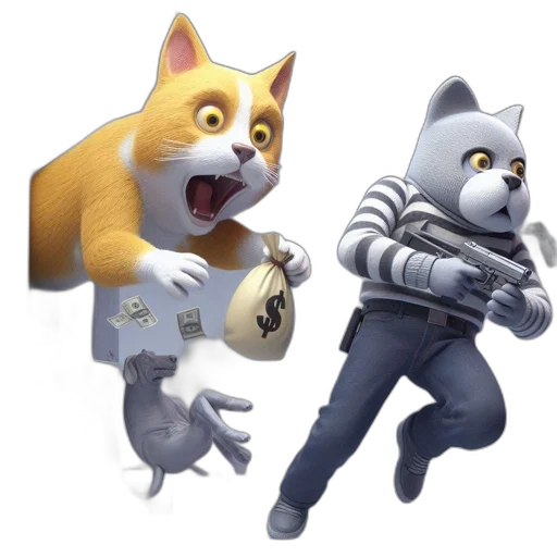 concept art, 3d render, cartoon, anthropomorphic transparent PNG cut-out