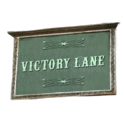 vintage-style, sign, text, victory transparent PNG cut-out