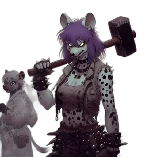staff, weapon, animal, concept art transparent PNG cut-out