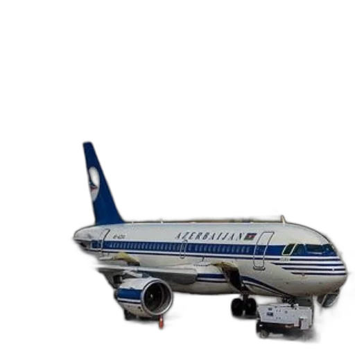 3d render, photorealistic, azerbaijan, airlines transparent PNG cut-out
