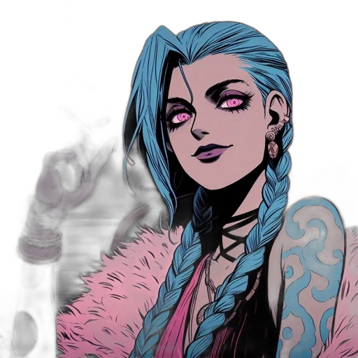 jacket, comic book art, cyberpunk, concept art transparent PNG cut-out