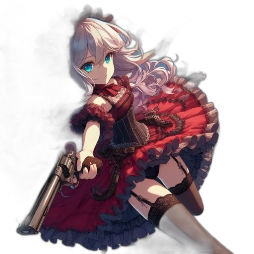 weapon, staff, sword, dress transparent PNG cut-out