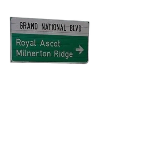 green, street, sign, grand transparent PNG cut-out
