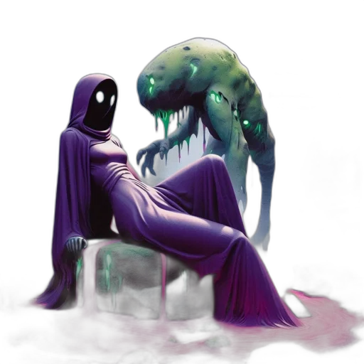 creature, concept art, fantasy art, comic book art transparent PNG cut-out