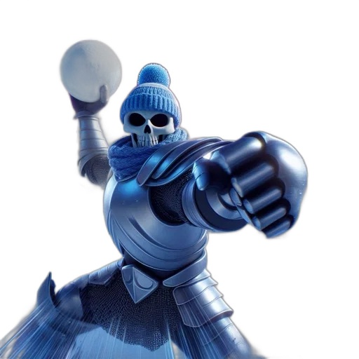 robot, weapon, mask, staff transparent PNG cut-out