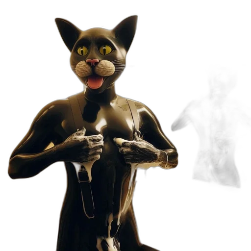animal, mask, creature, staff transparent PNG cut-out
