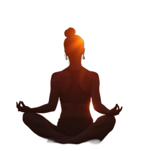 3d render, photorealistic, people, yoga transparent PNG cut-out
