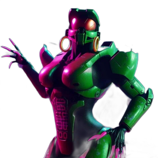 robot, creature, weapon, concept art transparent PNG cut-out