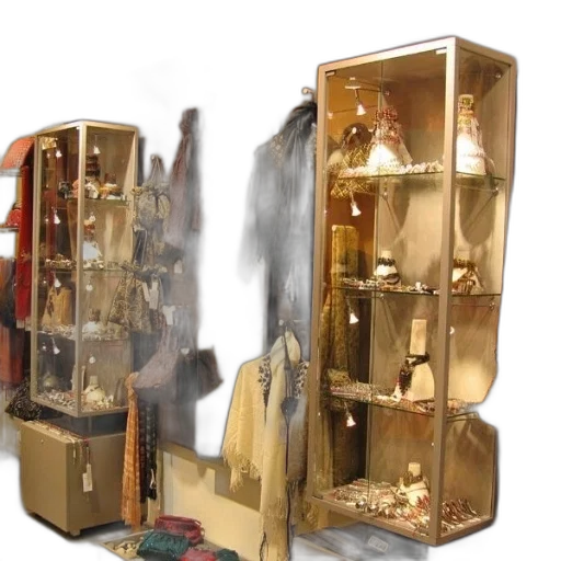 furniture, shoes, jewelry, 3d render transparent PNG cut-out