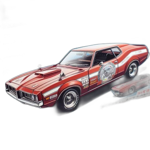 car, photorealistic, concept art, comic book art transparent PNG cut-out