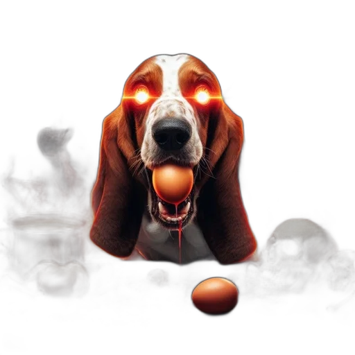 mask, animal, concept art, photorealistic transparent PNG cut-out