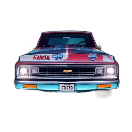 car, pixel art, photorealistic, vaporwave transparent PNG cut-out