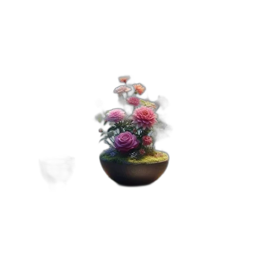 flower, staff, crown, jewelry transparent PNG cut-out