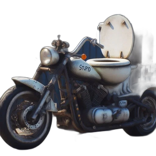 robot, jacket, weapon, car transparent PNG cut-out