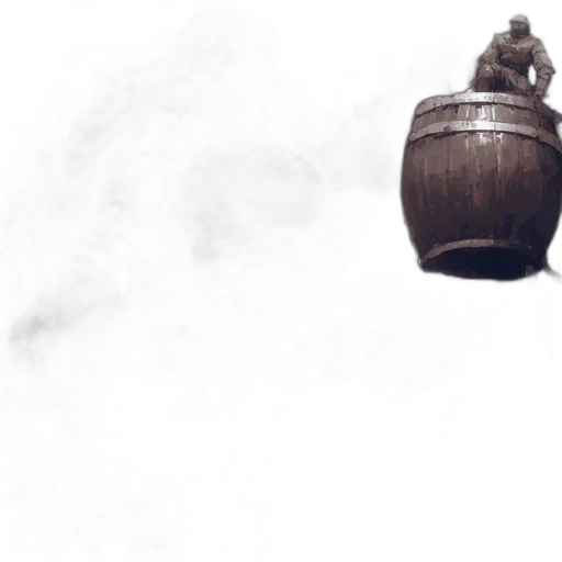 bottle, mask, dragon, crown transparent PNG cut-out