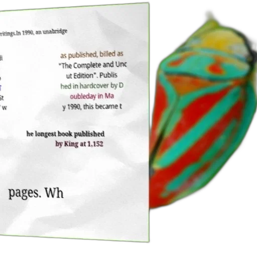 book, cover, colorful, background transparent PNG cut-out