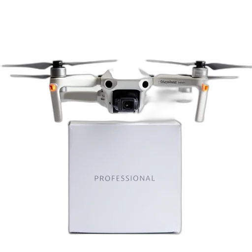 robot, white, drone, blue transparent PNG cut-out