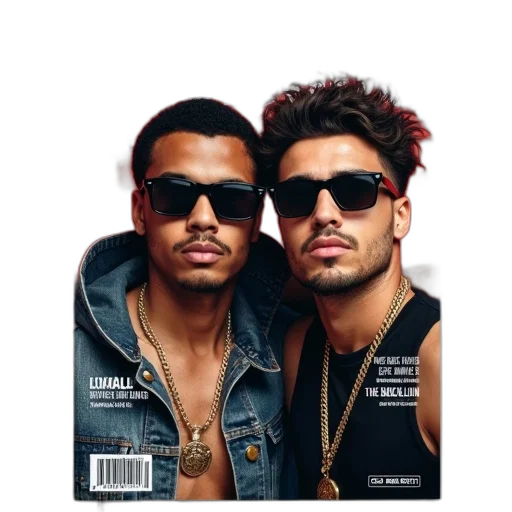 jacket, cover, magazine, titled transparent PNG cut-out