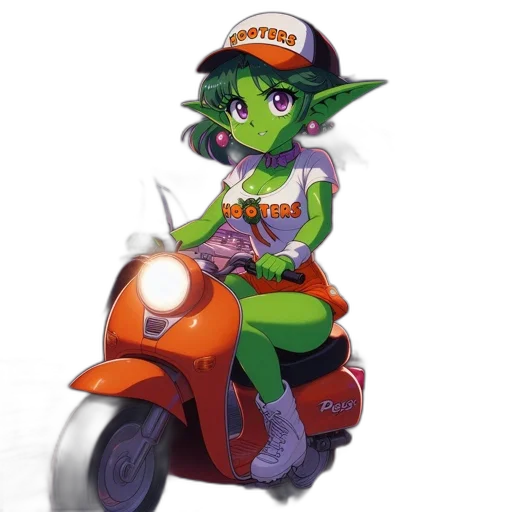 staff, hat, car, weapon transparent PNG cut-out