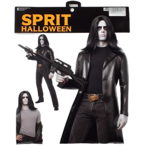 jacket, weapon, concept art, comic book art transparent PNG cut-out