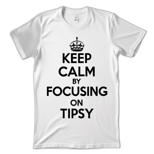 white, t-shirt, phrase, keep transparent PNG cut-out