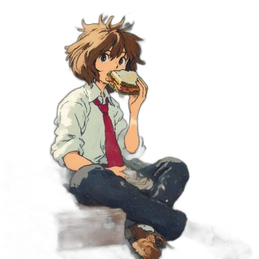 food, pixel art, concept art, anime transparent PNG cut-out