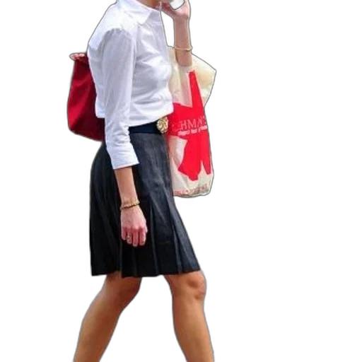 staff, dress, umbrella, jacket transparent PNG cut-out