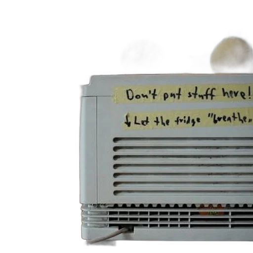 staff, refrigerator, note, saying transparent PNG cut-out