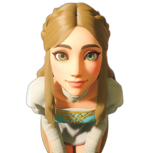 face, staff, crown, dress transparent PNG cut-out
