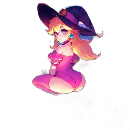 hat, staff, dress, crown transparent PNG cut-out