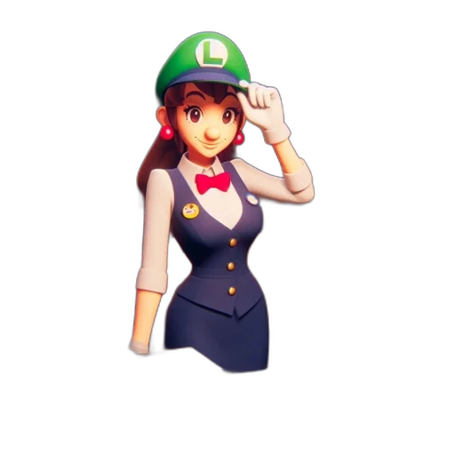 hat, dress, staff, crown transparent PNG cut-out