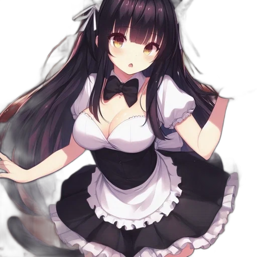 dress, staff, weapon, animal transparent PNG cut-out