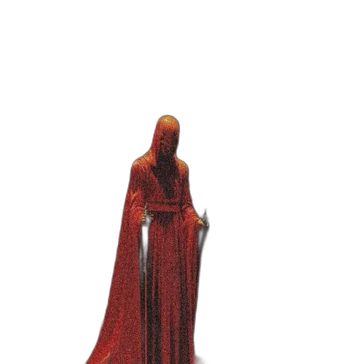 dress, staff, creature, sword transparent PNG cut-out