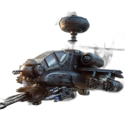 weapon, robot, dragon, car transparent PNG cut-out