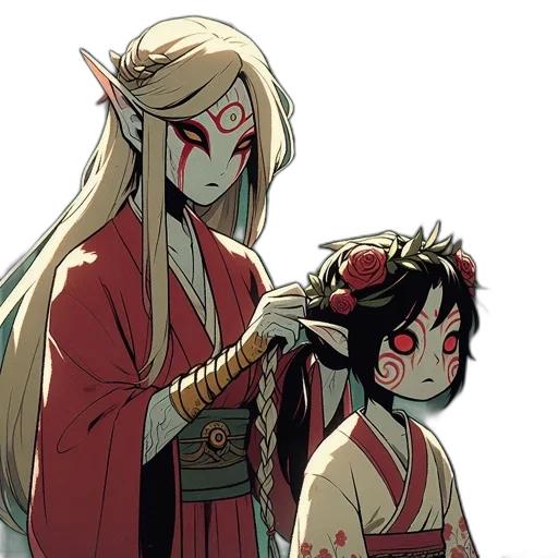 staff, concept art, anime, fantasy art transparent PNG cut-out