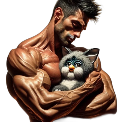 animal, comic book art, concept art, photorealistic transparent PNG cut-out