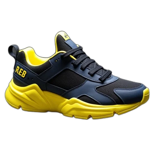 shoes, 3d render, photorealistic, reeboam transparent PNG cut-out